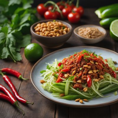 Karedok - Indonesian Vegetable Salad