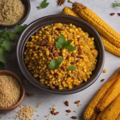 Kashmiri-inspired Corn Pamonha