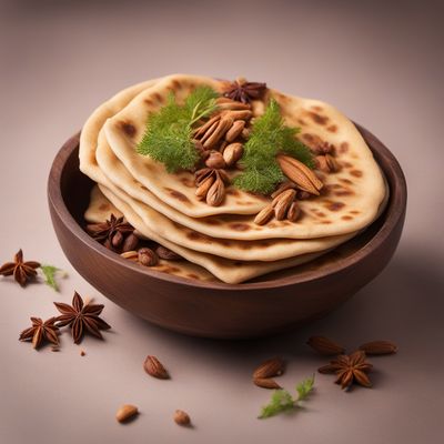 Kashmiri Naan with a Molecular Gastronomy Twist