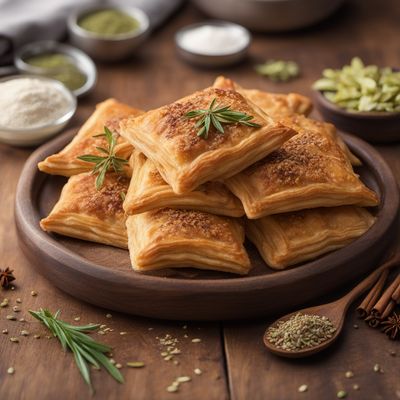 Kashmiri-style Puff Pastry