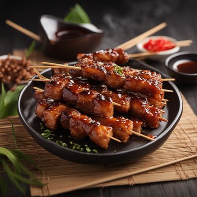 Kawa Yakitori with Teriyaki Glaze