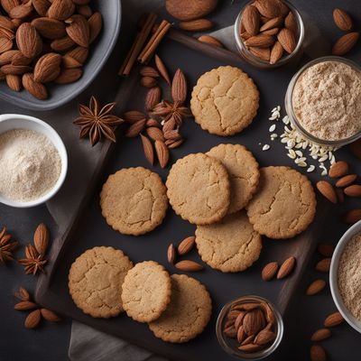 Kazakh Spiced Almond Cookies