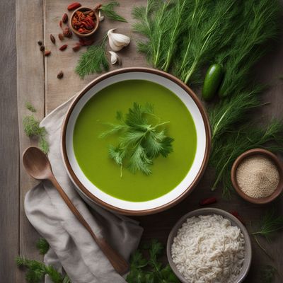 Kazakh-style Cucumber Soup