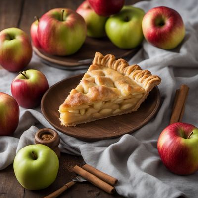 Kentucky Apple Cheese Pie