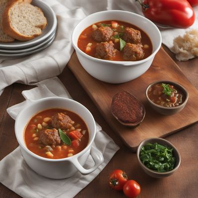 Kentucky-style Meatball Soup