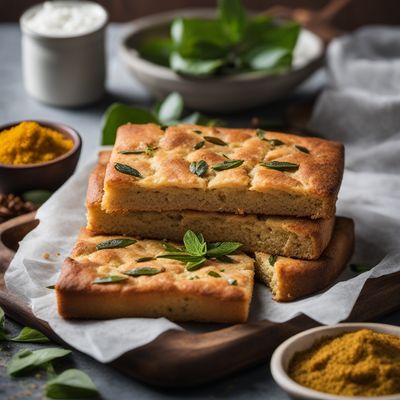 Kerala-style Spiced Focaccia