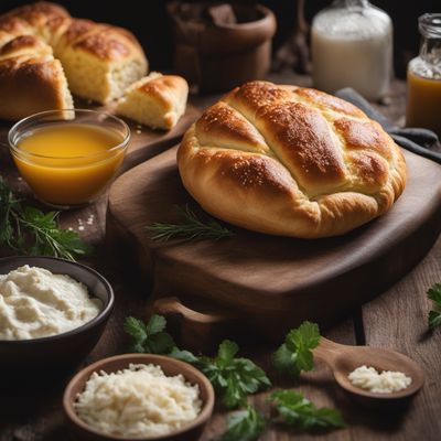 Khachapuri - Georgian Cheese Bread