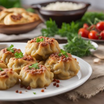 Khanum Budu - Azerbaijani Stuffed Dumplings