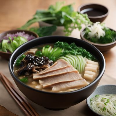 Kinoko Nabe with Miso Broth