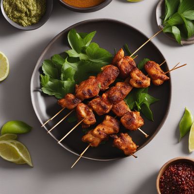 Kodava-style Spiced Chicken Skewers