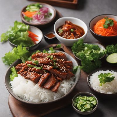 Korean Chinese-style Bì cuốn