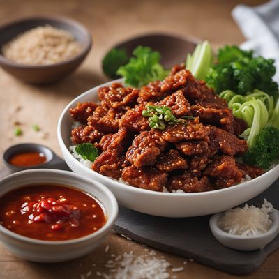 Korean Chinese-style Tempe Bacem