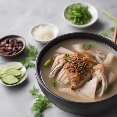 Korean Ginseng Chicken Soup