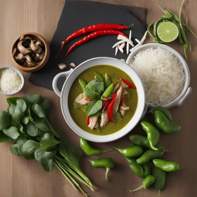 Korean-style Green Curry