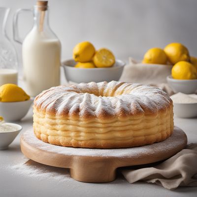 Kremna Rezina - Slovenian Cream Cake