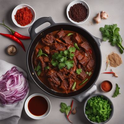 Krengsengan - Javanese Spicy Braised Beef