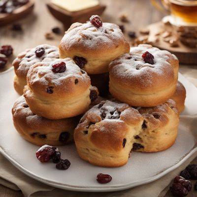 Krentenbollen - Dutch Raisin Buns