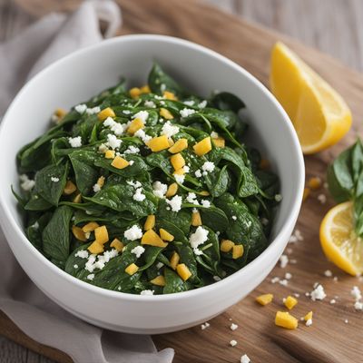 Kuku with Spinach and Feta