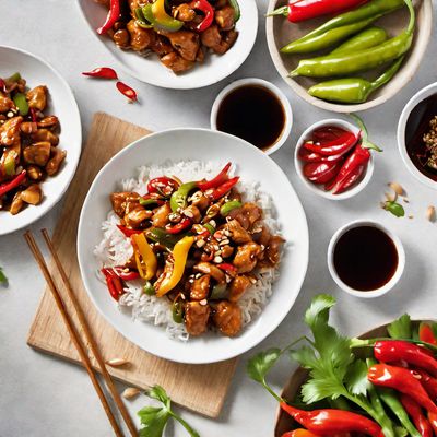 Kung Pao Chicken - Brazilian Style