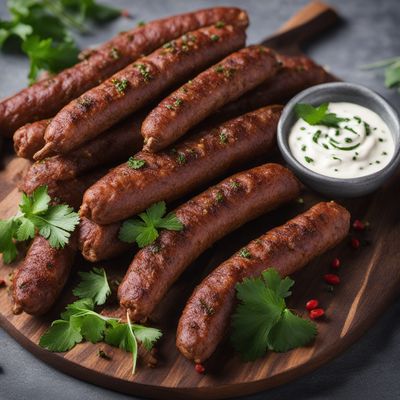 Kupati-inspired Spiced Lamb Sausage with Middle Eastern Flavors