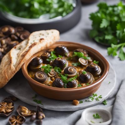 Kurdish-style Escargots with Spiced Butter