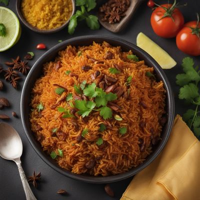 Kuwaiti Spiced Lamb Rice (Machboos Laham)
