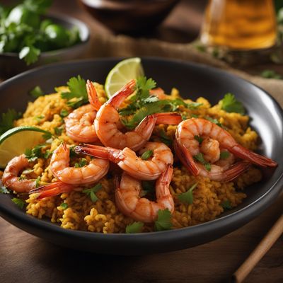 Kuwaiti-style Tequila Shrimp