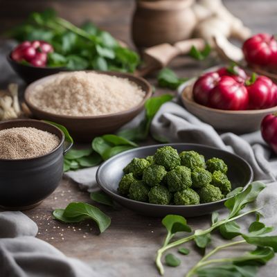 Kyrgyz Spinach Balls