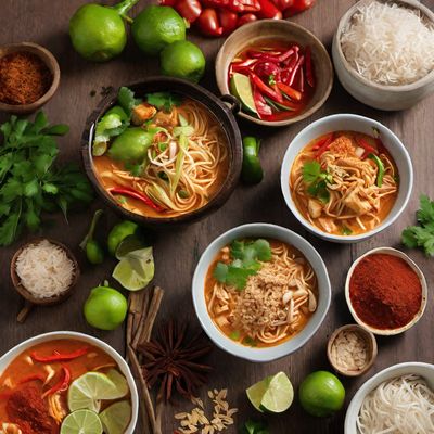 Cuban-style Laksa