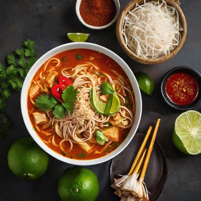 Cuban-style Laksa