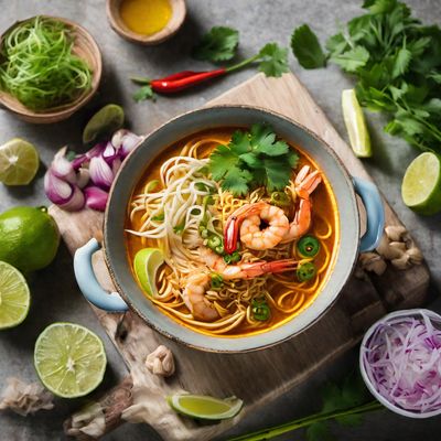 French-inspired Laksa