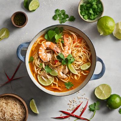 French-inspired Laksa