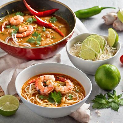 Latin American Style Laksa