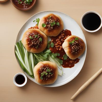 Lampredotto Bao with Spicy Hoisin Sauce