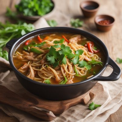 Lao-style Baked Noodle Casserole