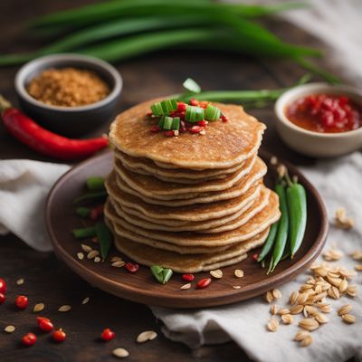 Lao-style Oatmeal Pancakes