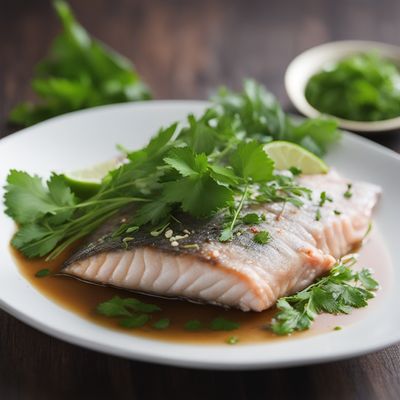 Lao-style Steamed Fish with Herbs