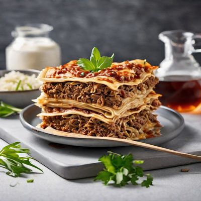 Chinese-style Lasagne