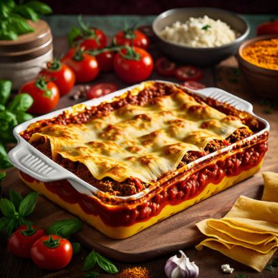 Moroccan-style Lasagne