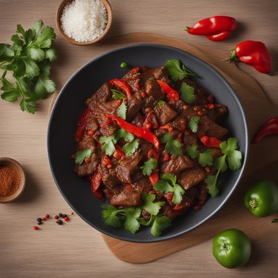 Latin American Chinese Style Beef Mappas