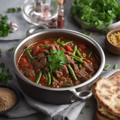 Lebanese Faysalieh with Lamb and Green Beans