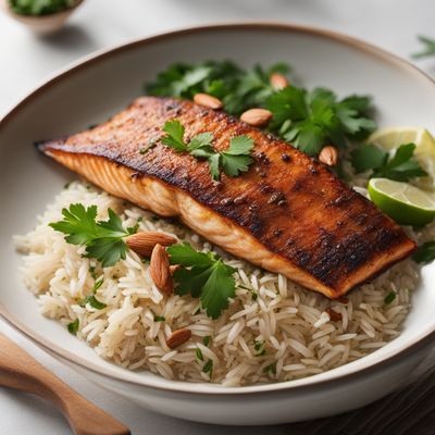 Lebanese Spiced Fish with Fragrant Rice