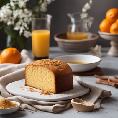 Levantine Orange Blossom Cake