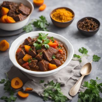 Levengi with Lamb and Apricots