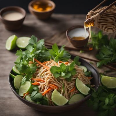 Liangfen with Coconut Milk Dressing