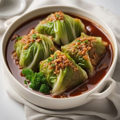 Liaoning-style Stuffed Cabbage Rolls