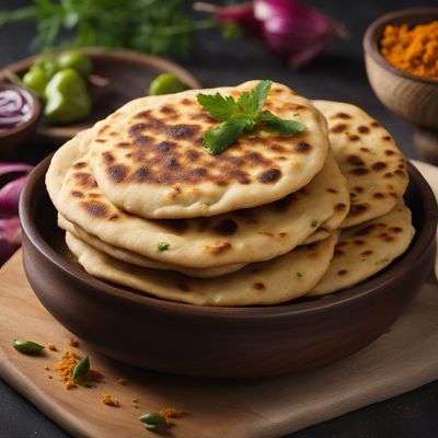 Libyan-style Paneer Kulcha