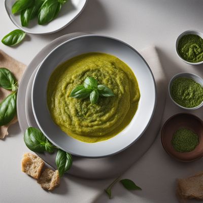 Ligurian Polenta with Pesto