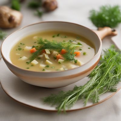 Lithuanian-style Potato Soup