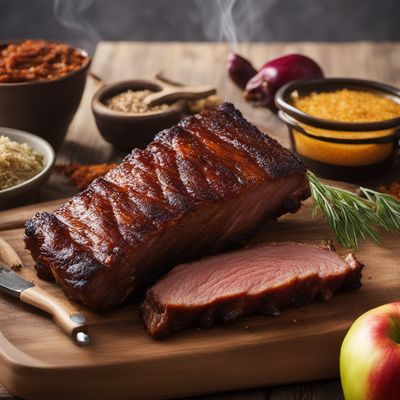 Lithuanian-Style Smoked Pork Ribs